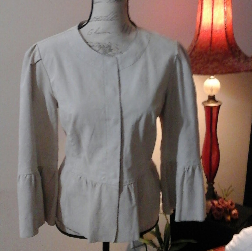 AMI Suede Jacket sz L